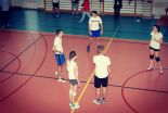 Mikołajkowy mecz - nauczyciele vs uczniowie