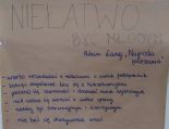 Projekt czytelniczy "Niełatwo być młodym"