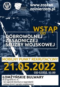 Czytaj więcej: DOBROWOLNA ZASADNICZA SŁUŻBA WOJSKOWA.